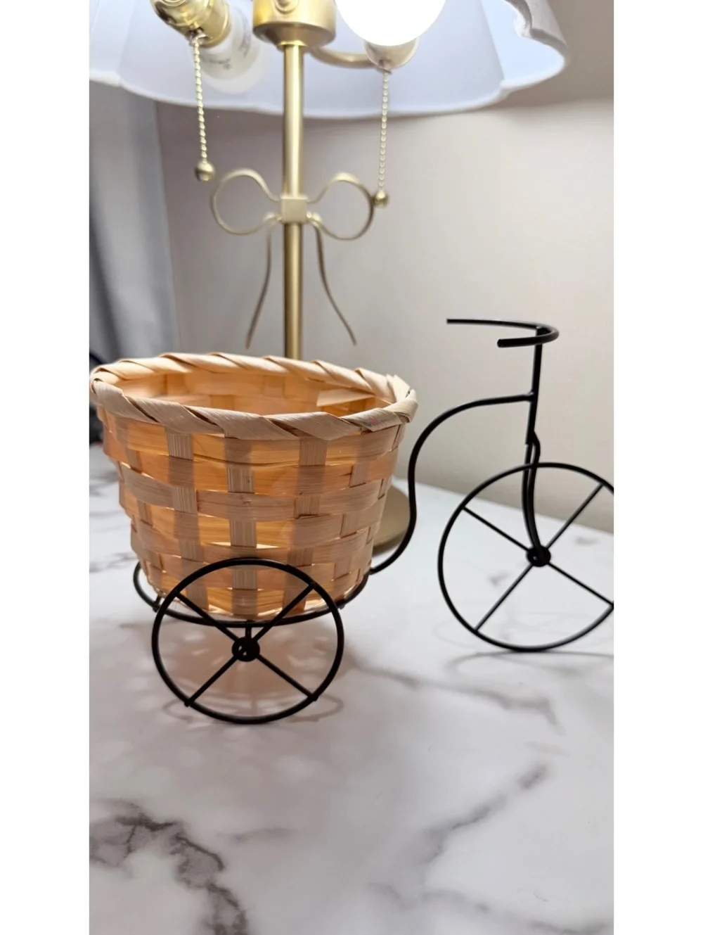 Bullseye Playground Tricycle Bike Basket Planter